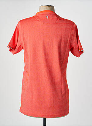 T-shirt coupe cintrée manches courtes orange CAMBERABERO homme