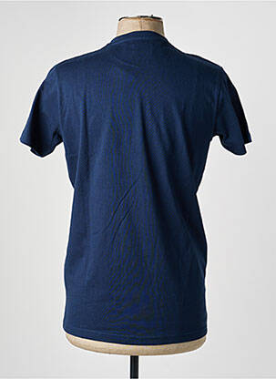 T-shirt coupe cintrée manches courtes bleu CAMBERABERO homme
