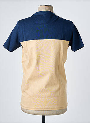 T-shirt coupe cintrée manches courtes bleu CAMBERABERO homme