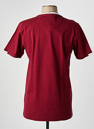 T-shirt stretch manches courtes rouge CAMBERABERO femme