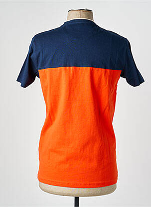 T-shirt coupe cintrée manches courtes orange CAMBERABERO homme