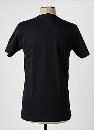 T-shirt broderie manches courtes noir CAMBERABERO homme