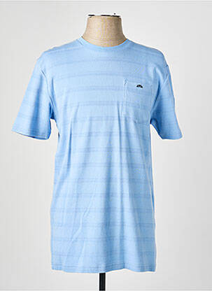 T-shirt coupe cintrée manches courtes bleu CAMBERABERO homme