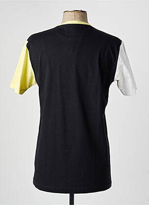 T-shirt broderie manches courtes noir CAMBERABERO homme