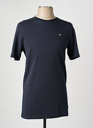 T-shirt coupe cintrée manches courtes bleu CAMBERABERO homme