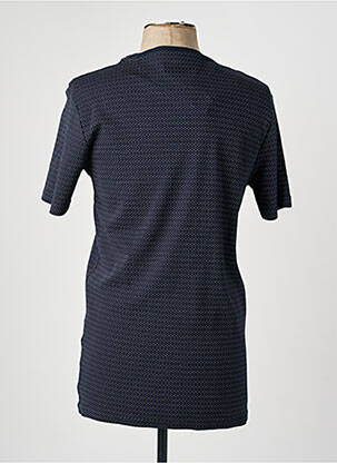 T-shirt coupe cintrée manches courtes bleu CAMBERABERO homme