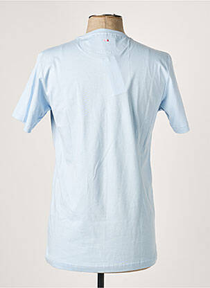 T-shirt coupe cintrée manches courtes bleu CAMBERABERO homme