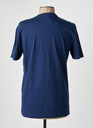 T-shirt coupe cintrée manches courtes bleu CAMBERABERO homme