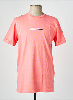 T-shirt coupe cintrée manches courtes orange CAMBERABERO homme