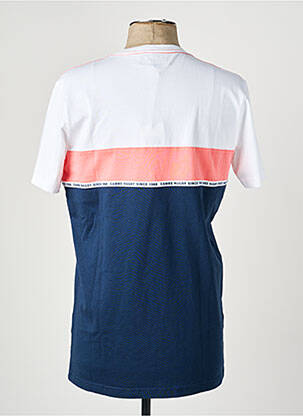 T-shirt broderie manches courtes blanc CAMBERABERO homme