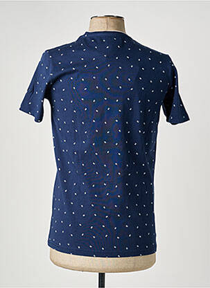 T-shirt stretch manches courtes bleu CAMBERABERO homme