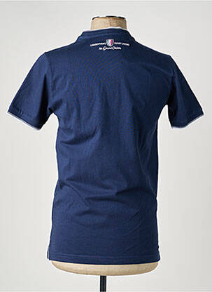T-shirt stretch manches courtes bleu CAMBERABERO homme