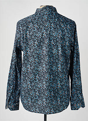 Chemise manches longues poignets boutonnés noir CAMBERABERO homme