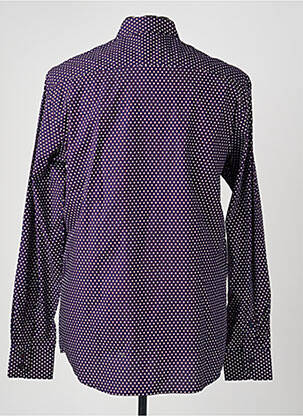Chemise manches longues imprimé fantaisie bleu CAMBERABERO homme