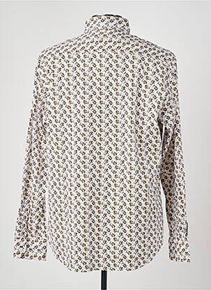 Chemise manches longues imprimé fleurs blanc CAMBERABERO homme