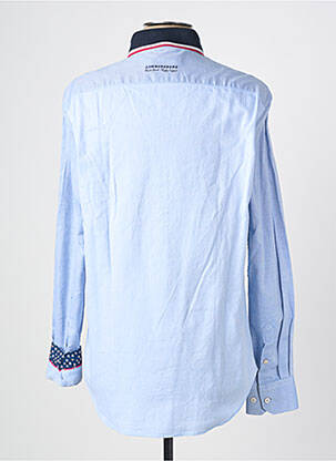 Chemise manches longues manches longues bleu CAMBERABERO homme