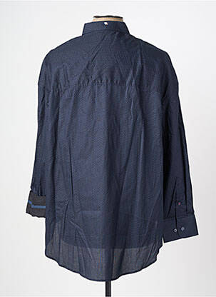 Chemise manches longues coupe droite bleu CAMBERABERO homme