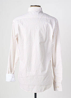 Chemise manches longues imprimé fantaisie beige CAMBERABERO homme