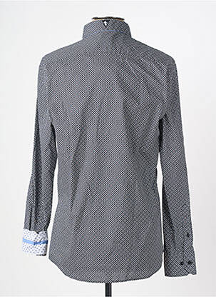 Chemise manches longues imprimé fantaisie bleu CAMBERABERO homme