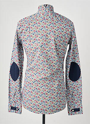 Chemise manches longues poignets boutonnés blanc CAMBERABERO homme