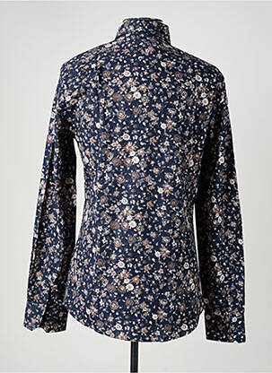 Chemise manches longues poignets boutonnés bleu CAMBERABERO homme