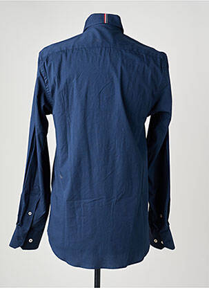 Chemise manches longues poignets boutonnés bleu CAMBERABERO homme