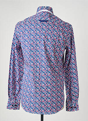 Chemise manches longues poignets boutonnés bleu CAMBERABERO homme
