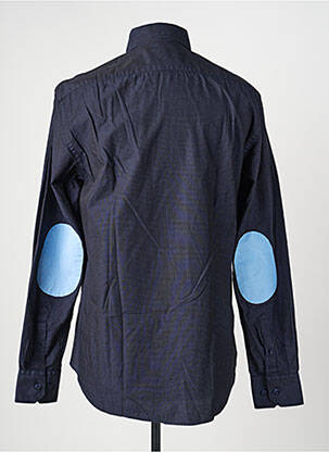 Chemise manches longues coupe cintrée bleu CAMBERABERO homme