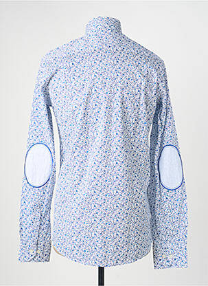 Chemise manches longues imprimé fleurs bleu CAMBERABERO homme