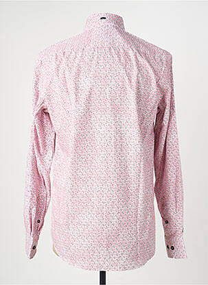 Chemise manches longues coupe cintrée rose CAMBERABERO homme