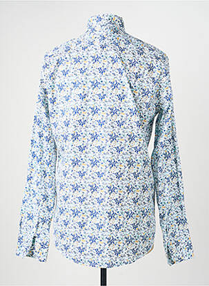 Chemise manches longues coupe cintrée bleu CAMBERABERO homme