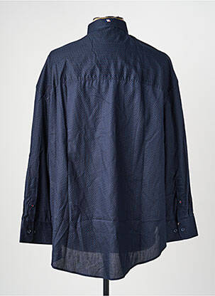 Chemise manches longues coupe droite bleu CAMBERABERO homme