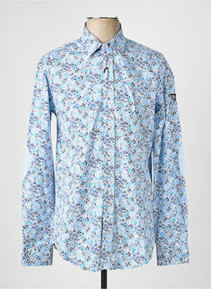 Chemise manches longues imprimé fleurs bleu CAMBERABERO homme