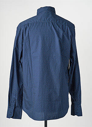 Chemise manches longues imprimé fantaisie bleu CAMBERABERO homme