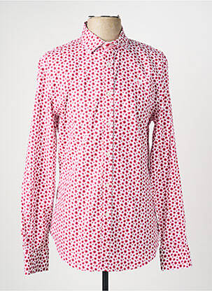 Chemise manches longues coupe cintrée rose CAMBERABERO homme