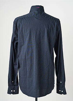 Chemise manches longues coupe cintrée bleu CAMBERABERO homme
