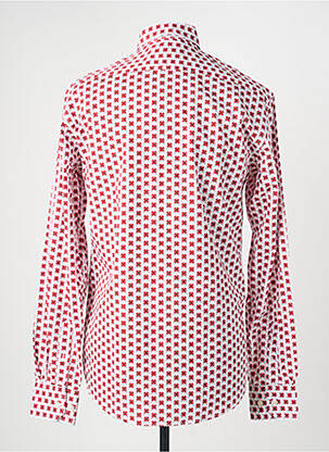 Chemise manches longues coupe cintrée rose CAMBERABERO homme