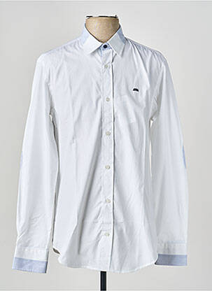 Chemise manches longues coupe cintrée blanc CAMBERABERO homme