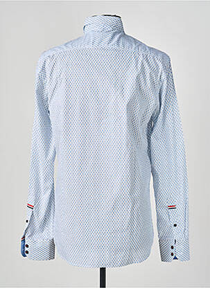 Chemise manches longues imprimé fantaisie bleu CAMBERABERO homme