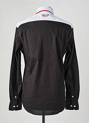 Chemise manches longues coupe cintrée noir CAMBERABERO homme