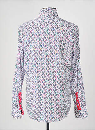 Chemise manches longues imprimé fantaisie bleu CAMBERABERO homme