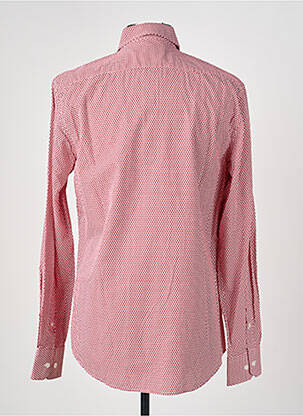 Chemise manches longues imprimé fantaisie rouge CAMBERABERO homme