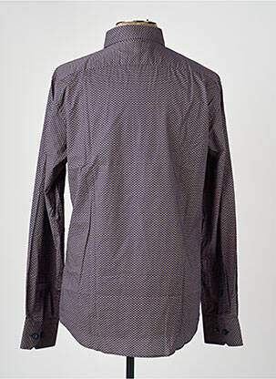 Chemise manches longues imprimé fantaisie bleu CAMBERABERO homme