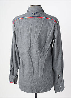Chemise manches longues coupe droite gris CAMBERABERO homme