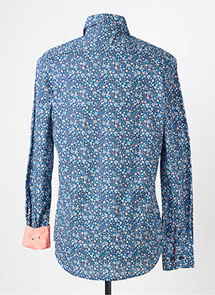 Chemise manches longues imprimé fantaisie bleu CAMBERABERO homme