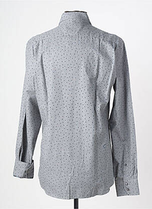 Chemise manches longues imprimé fantaisie gris CAMBERABERO homme
