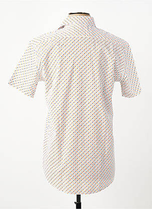 Chemise manches courtes coupe cintrée orange CAMBERABERO homme