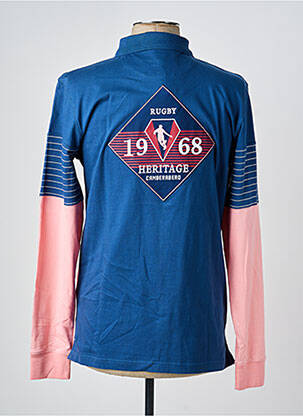Polo manches longues manches longues rose CAMBERABERO homme