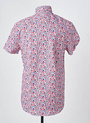 Chemise manches courtes coupe cintrée rose CAMBERABERO homme
