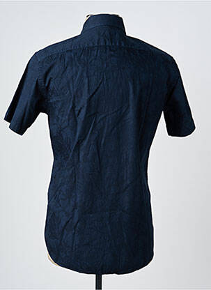 Chemise manches courtes poches bleu CAMBERABERO homme